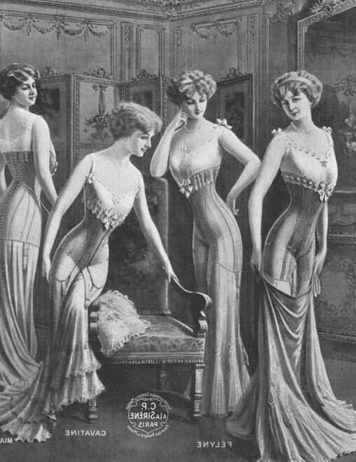 The lure of vintage lingerie
