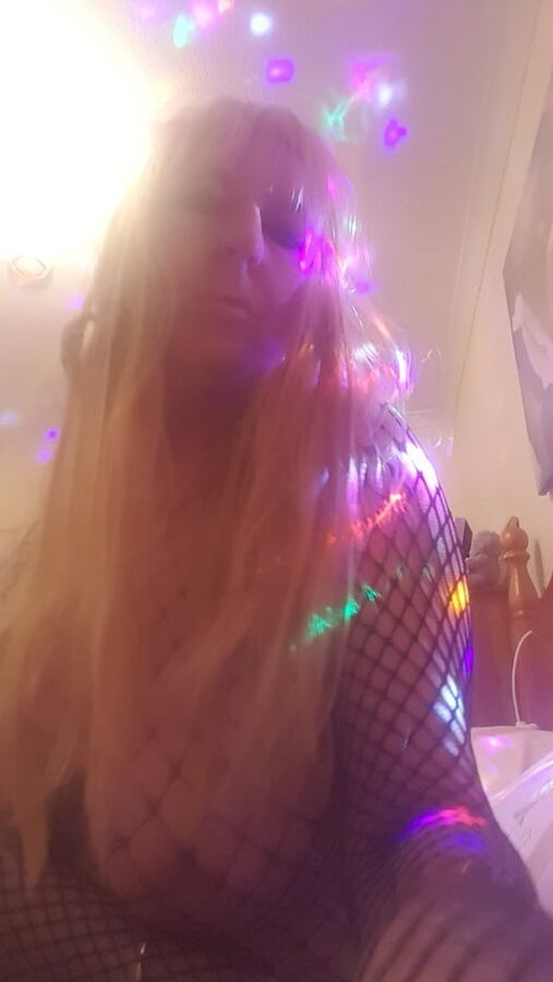 Horny blond
