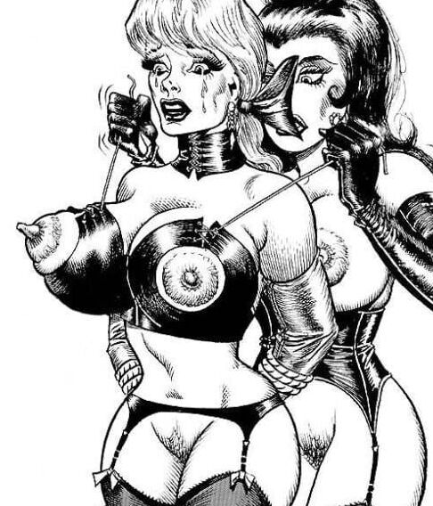 Sexy Light BDSM Drawings