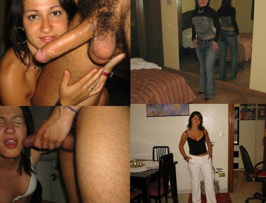 Cumslut wives in action