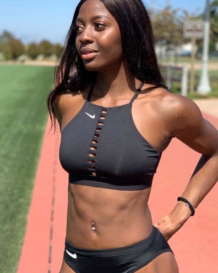 Fuckable Ebony Athlet Khaddi Sagnia