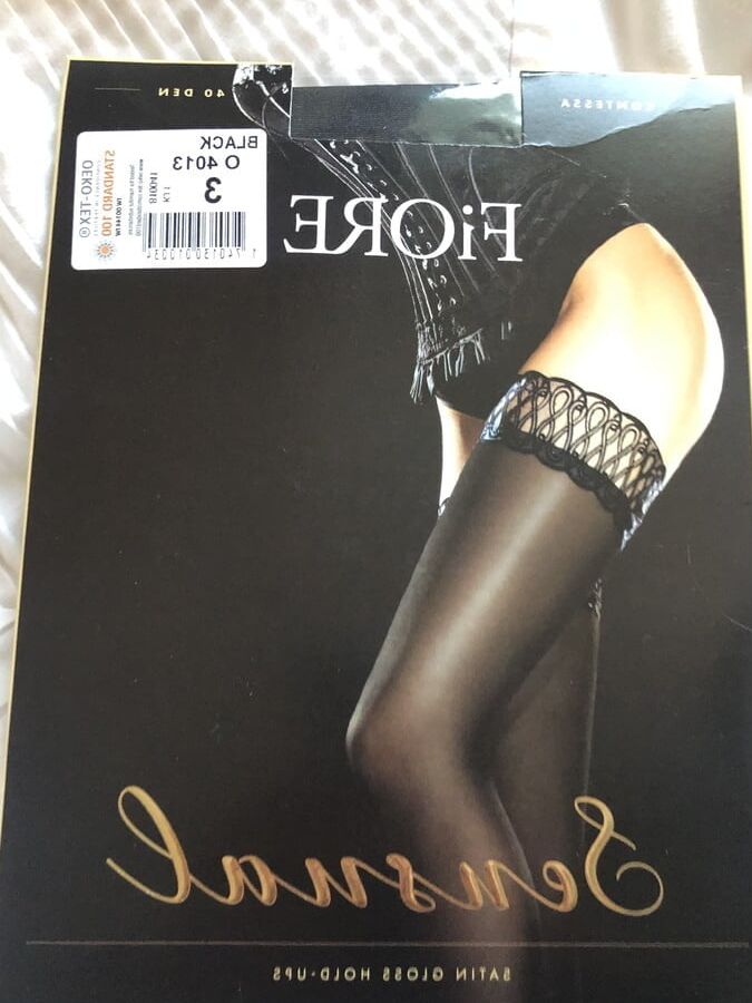 Stepmom new stockings and hold-ups