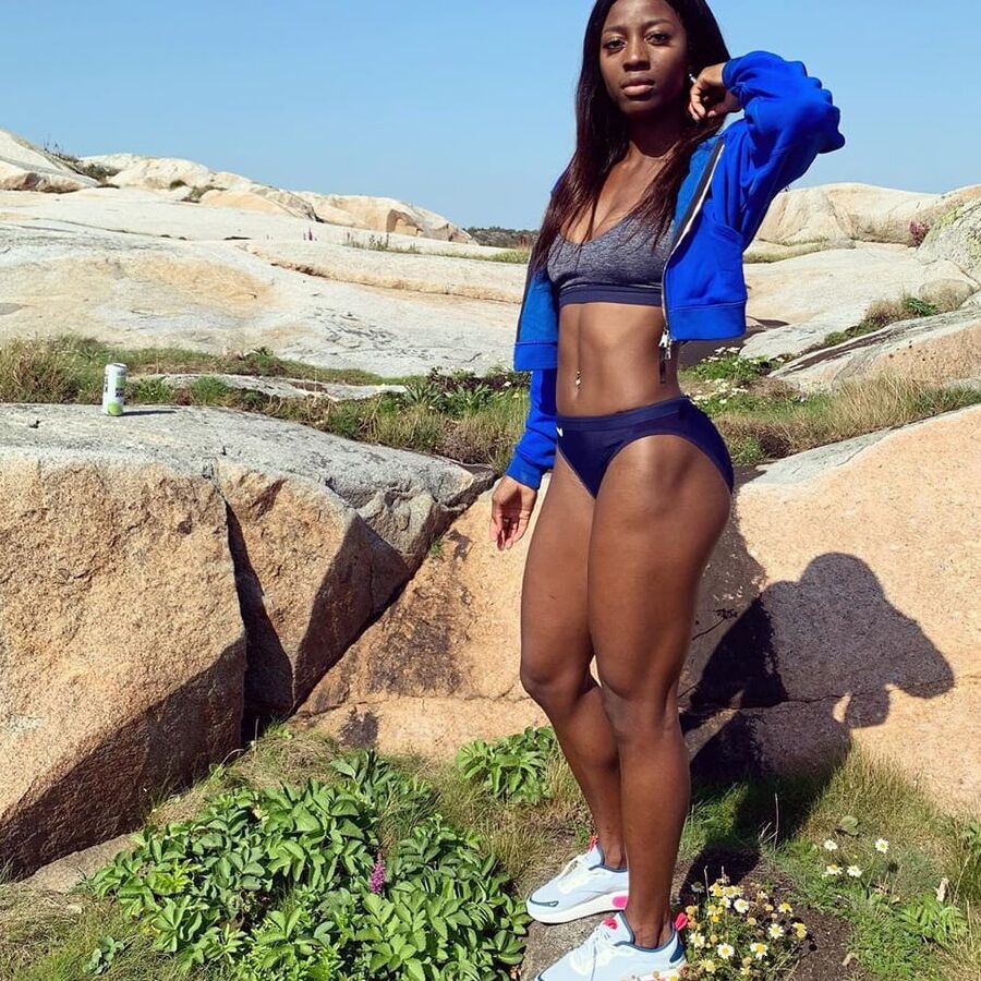 Fuckable Ebony Athlet Khaddi Sagnia