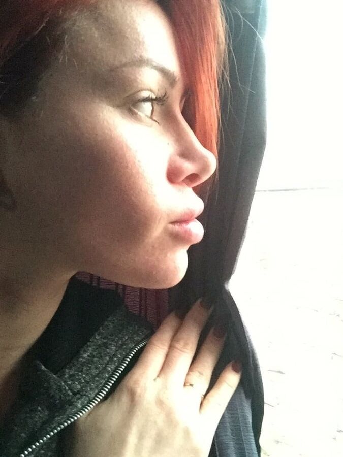 Big Fake Tits and Curvy Ass On Hot Redhead From Venezuela