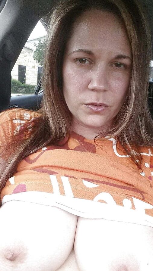 . Texas wife Brandy poses