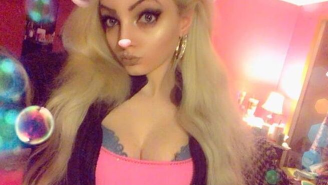 Blonde Michigan Girl Perky Boobs