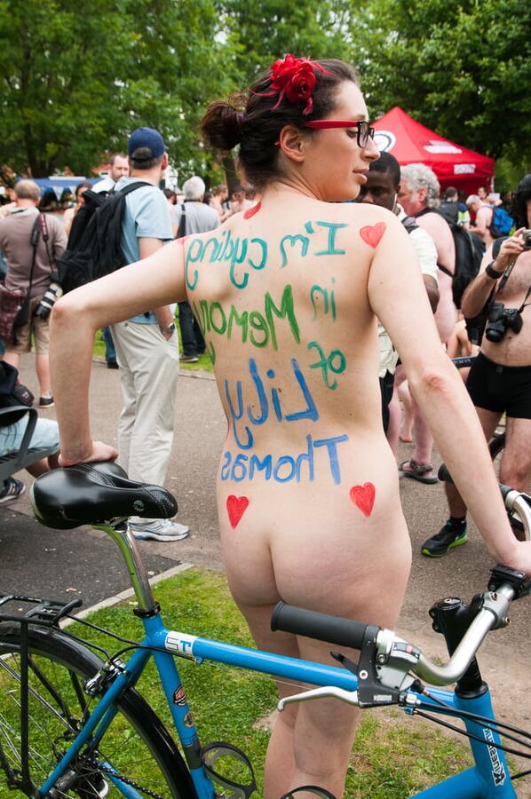 Filles du Manchester WNBR (balade mondiale à vélo nue)