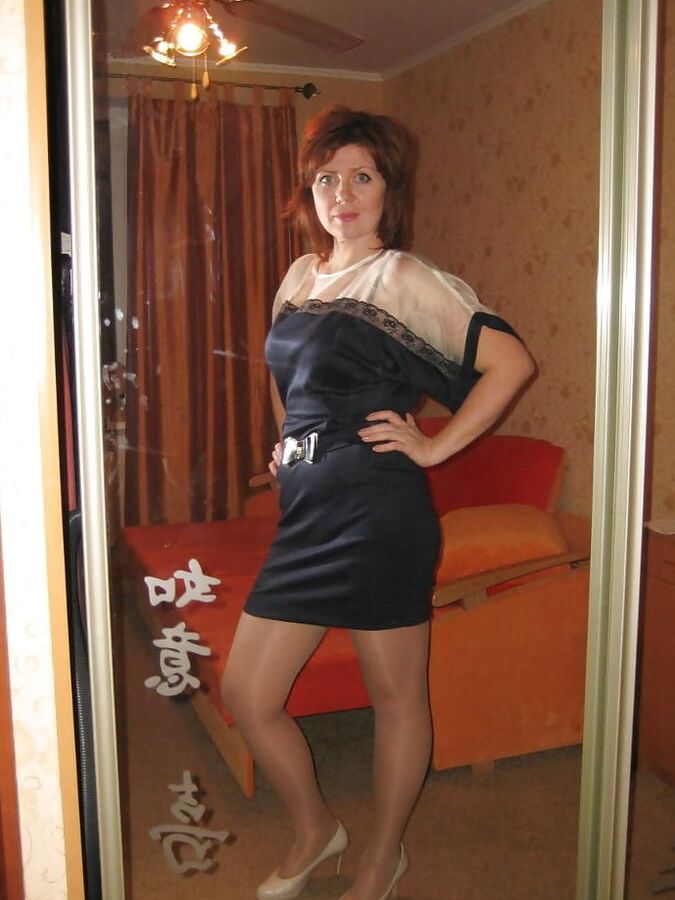 Russian Wife in Pantyhose