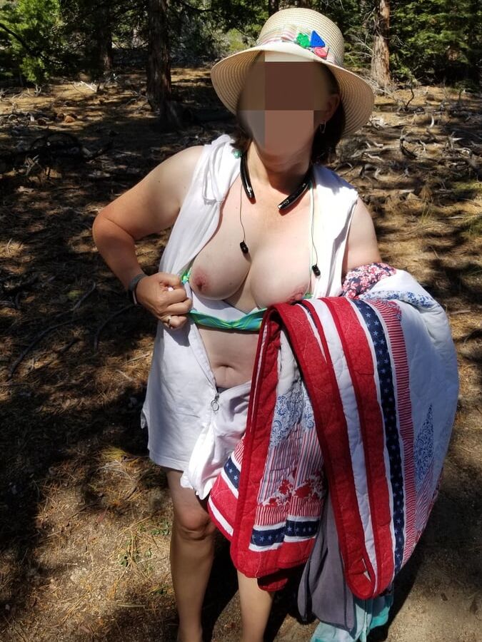 My Sexy Mormon Wife Outdoors