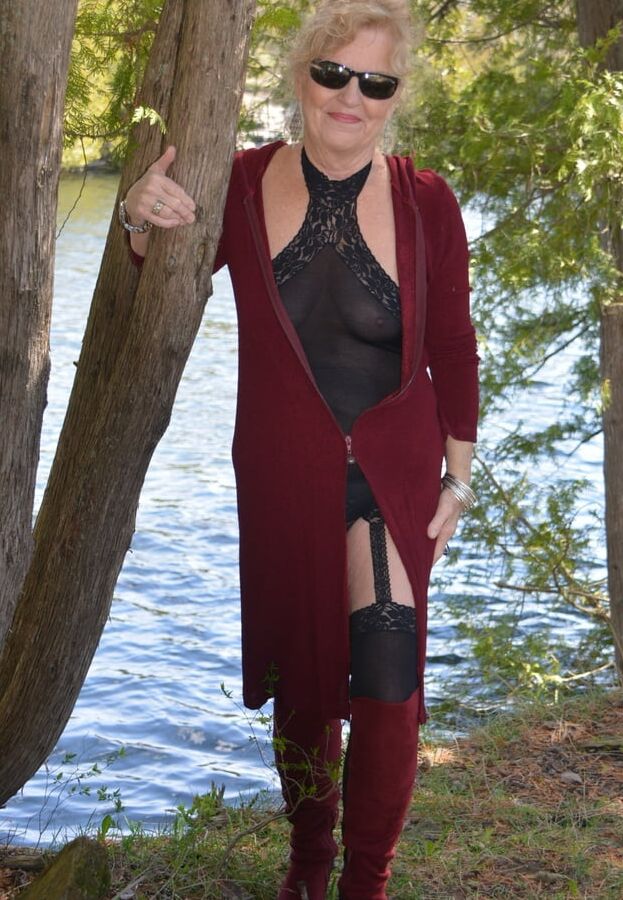 Sheer Black One Piece Dress