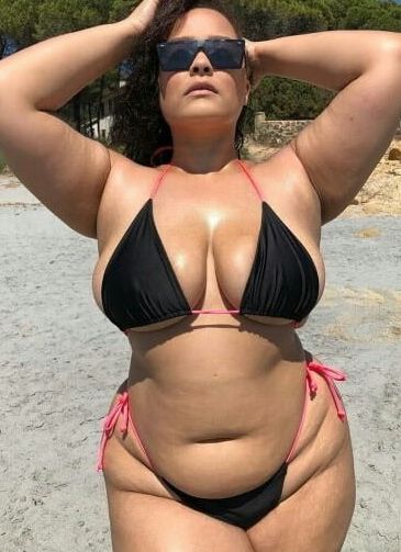 Mature ladies at the beach