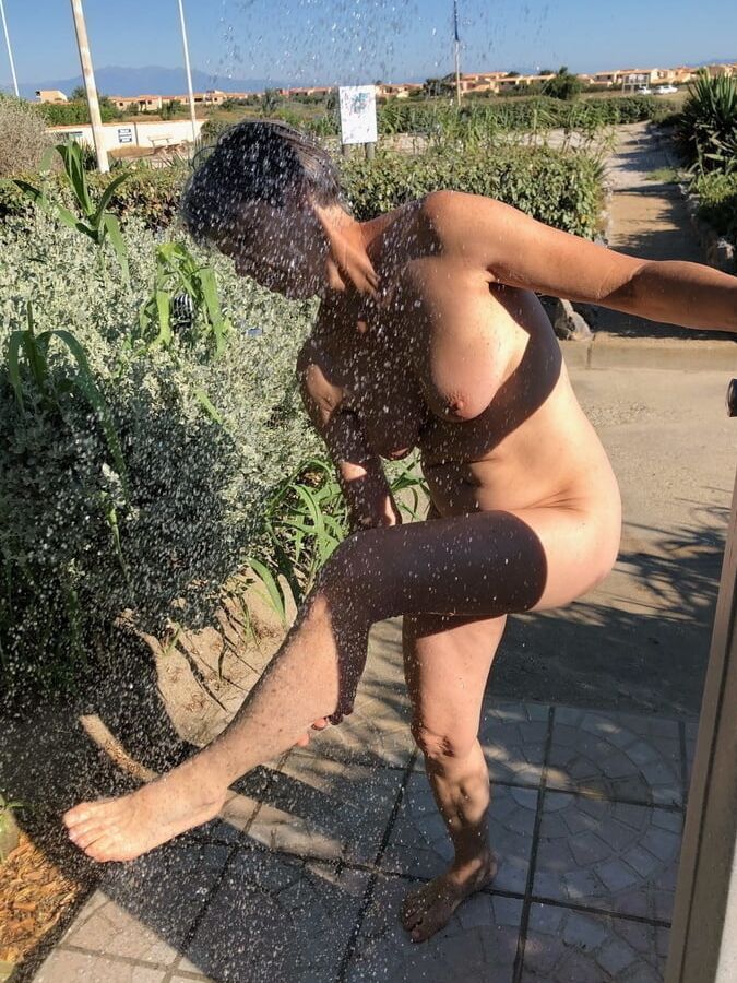 Top Nudist Mature naked in Fkk Resort