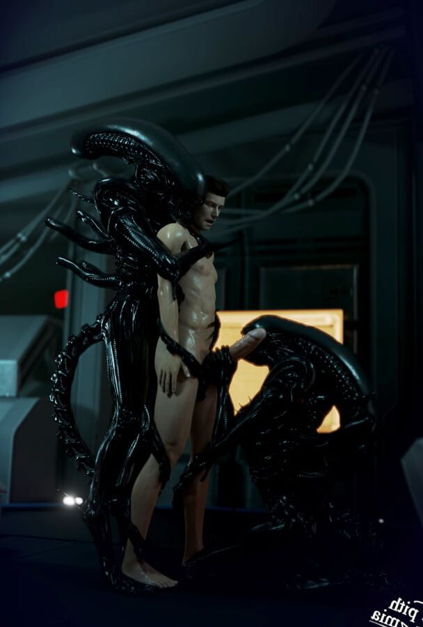 men fuckt by monster