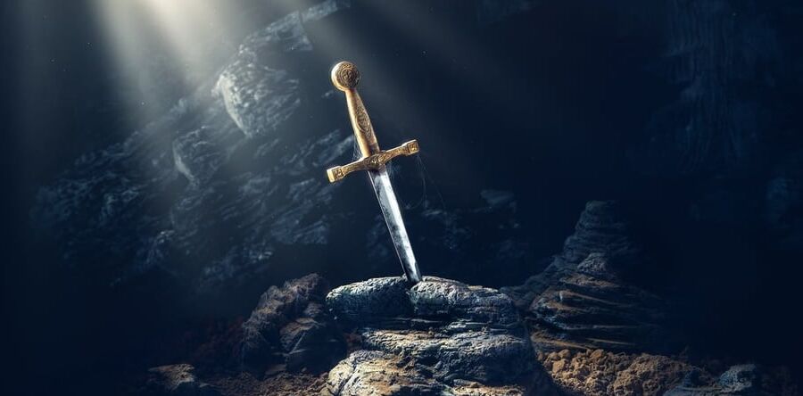 Excalibur is my crucifix
