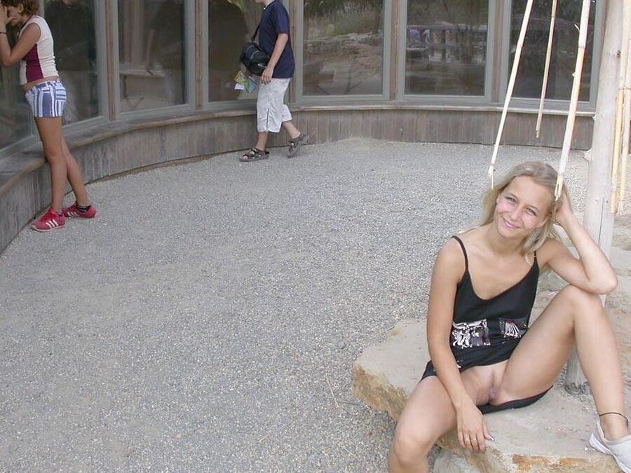 Pussy public exposed