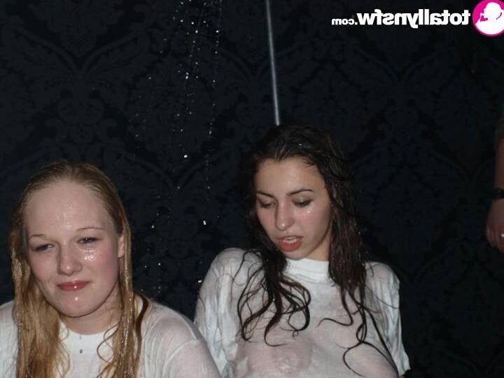 Wet clothes and t-shirts