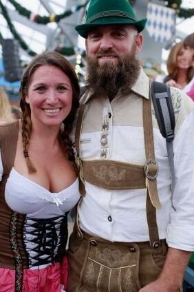 Hot girls from the Oktoberfest