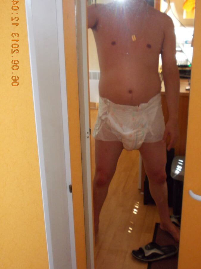 in diaper en couche culotte
