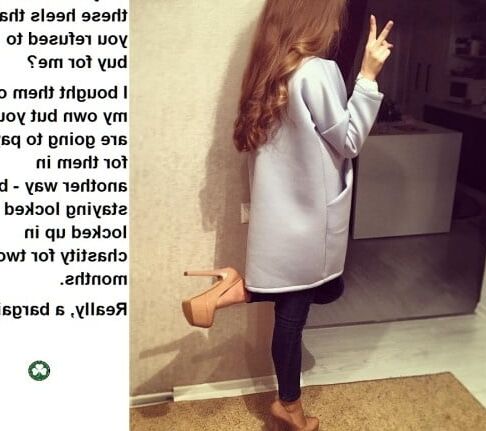 Chastity Captions