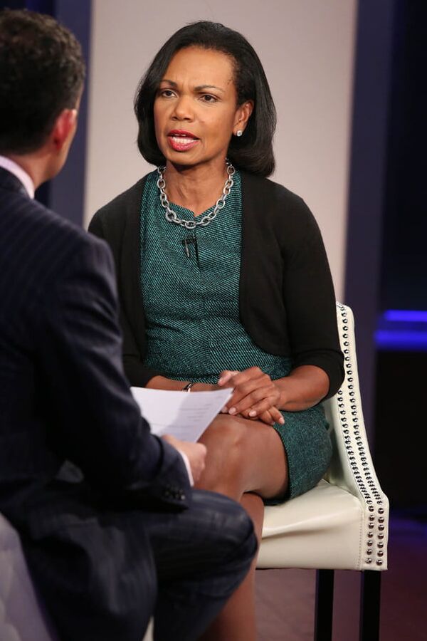 US Mature Politician Condoleezza Rice