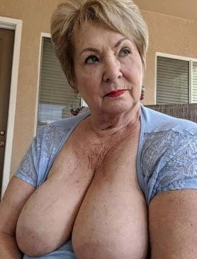 Granny with yummy tits