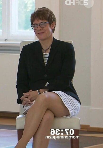 German Politician Annegret Kramp-Karrenbauer