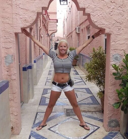 Blonde Milf, Mature, Bikini