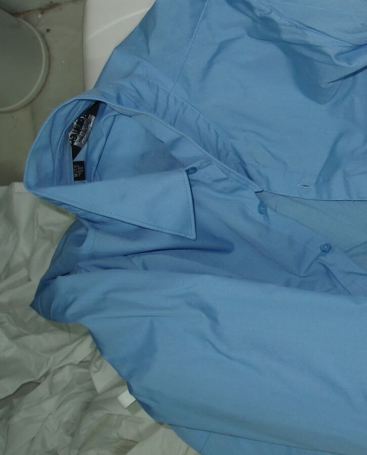 blue blouse