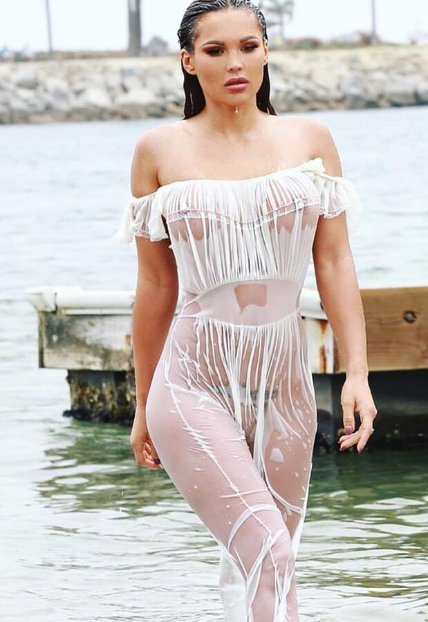 Wet clothes and t-shirts