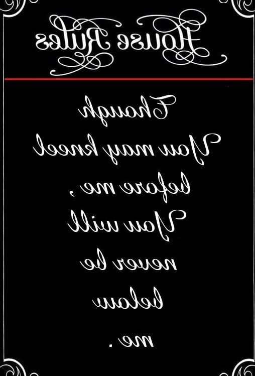 Daddy&;s House Rules