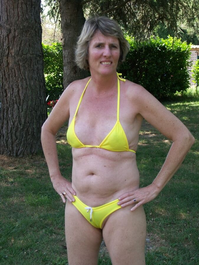 Eileen in dress, swimsuit and lingerie (non nude)