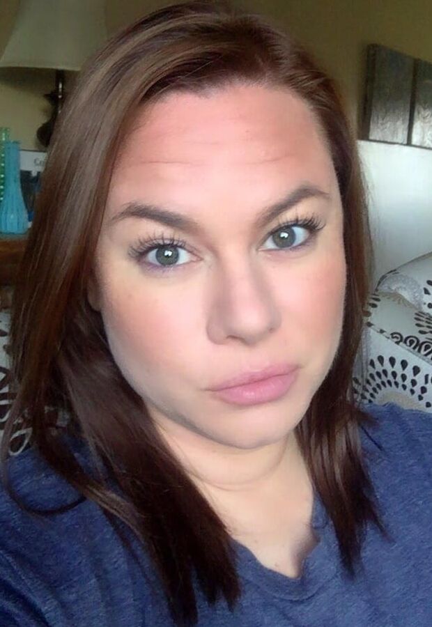 Exposed brunette slut