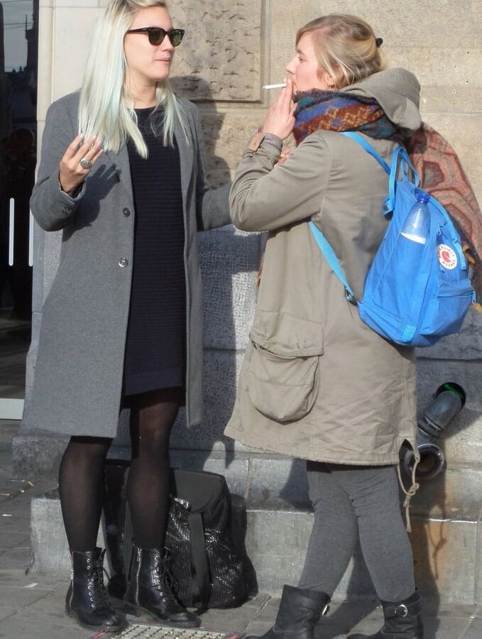 Street Pantyhose from Holland