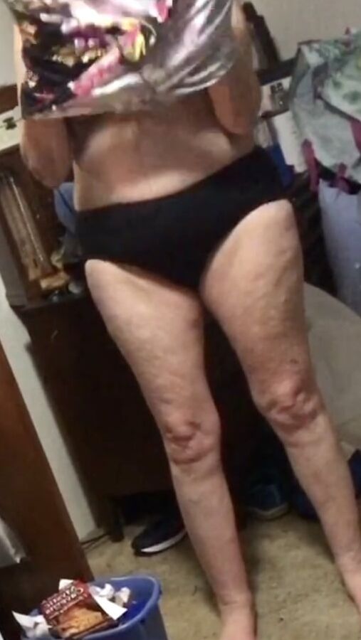 my wife Rose getting ready for bed mature wife nightgouwn