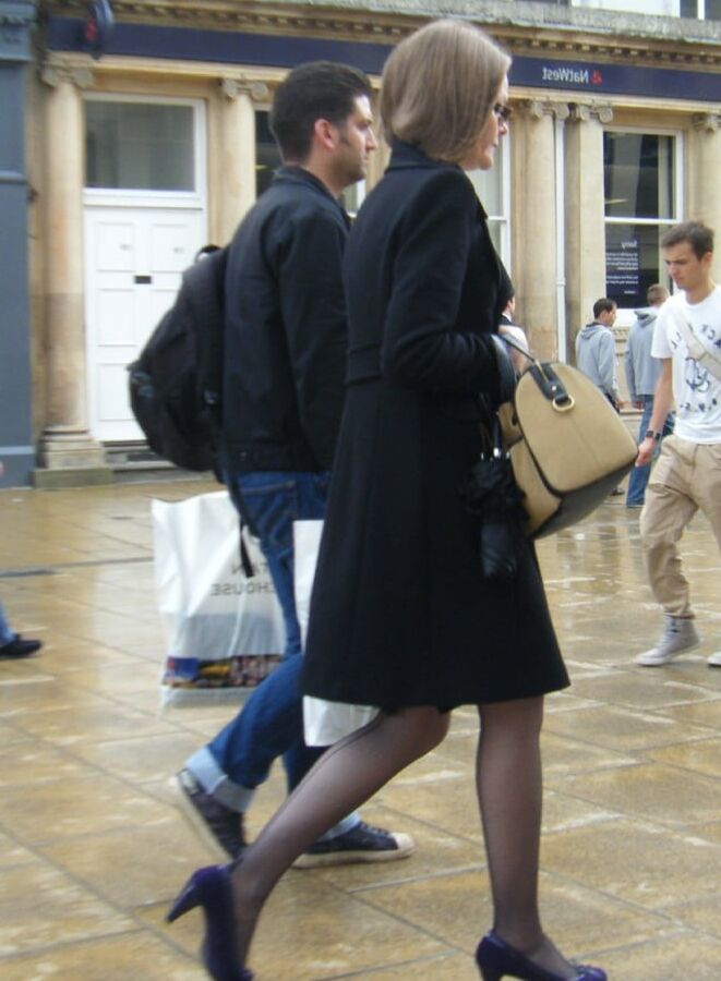 British Street Pantyhose