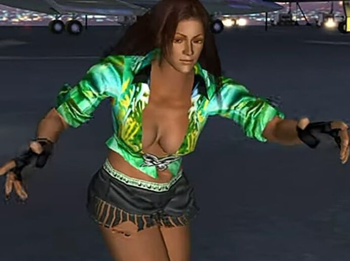 Christie Monteiro Fighting Video Game Character