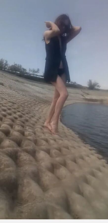 Sexy girl bikini live facebook romanian