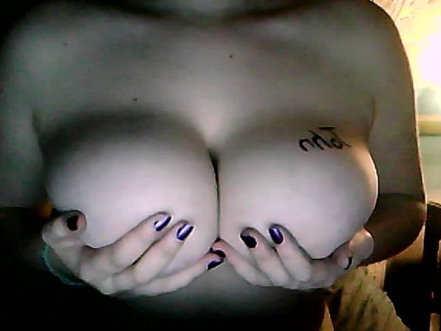Boobs with my name