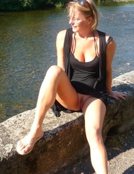 Mom never wears panties
