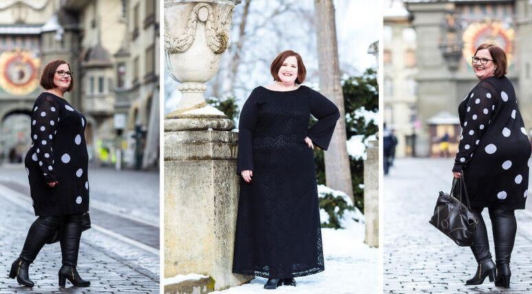Pretty BBWs and fatties from fashion blogs