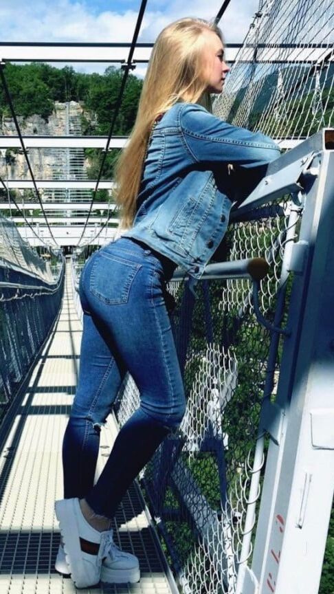 Blue jeans and boots