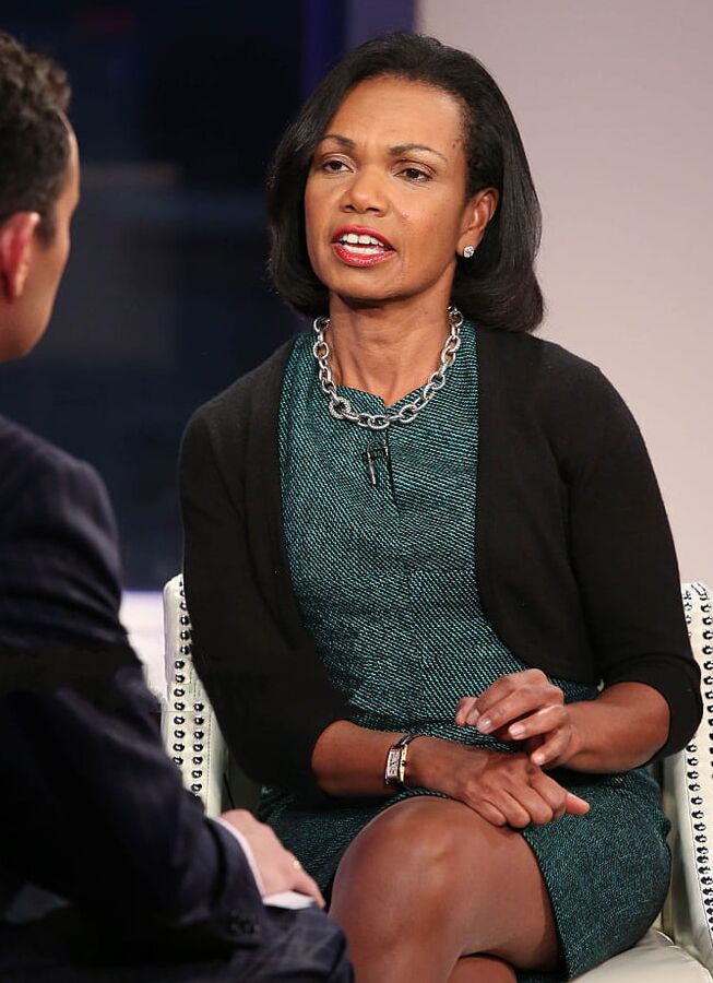 US Mature Politician Condoleezza Rice