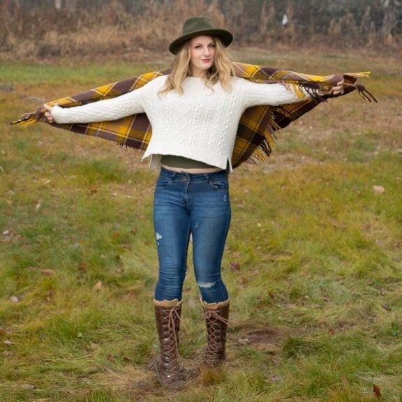 Blue jeans and boots