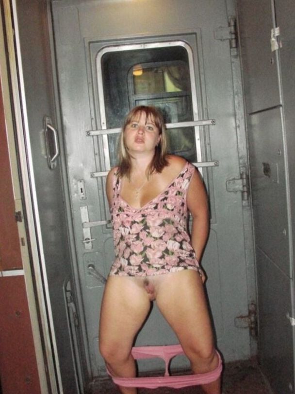 Slut series - On a train