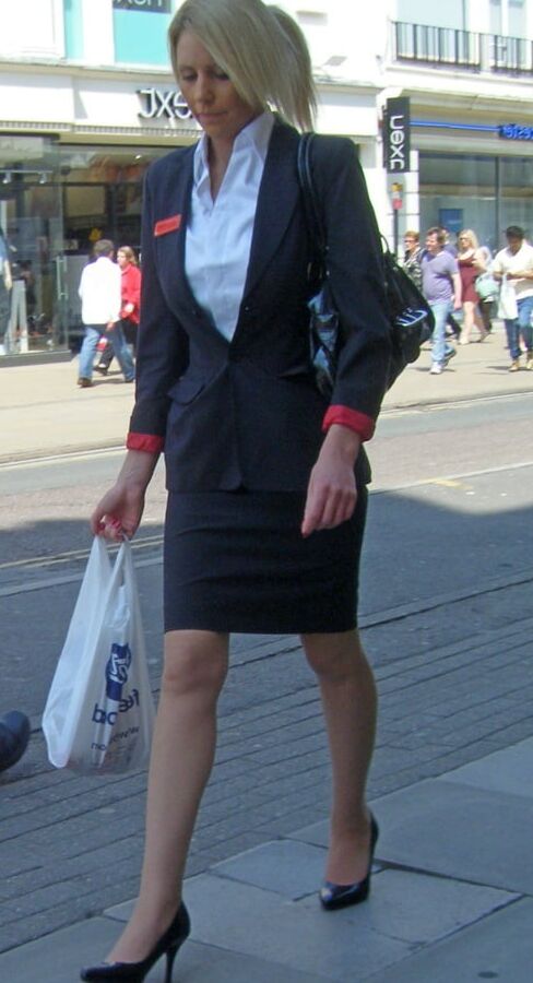 British Street Pantyhose