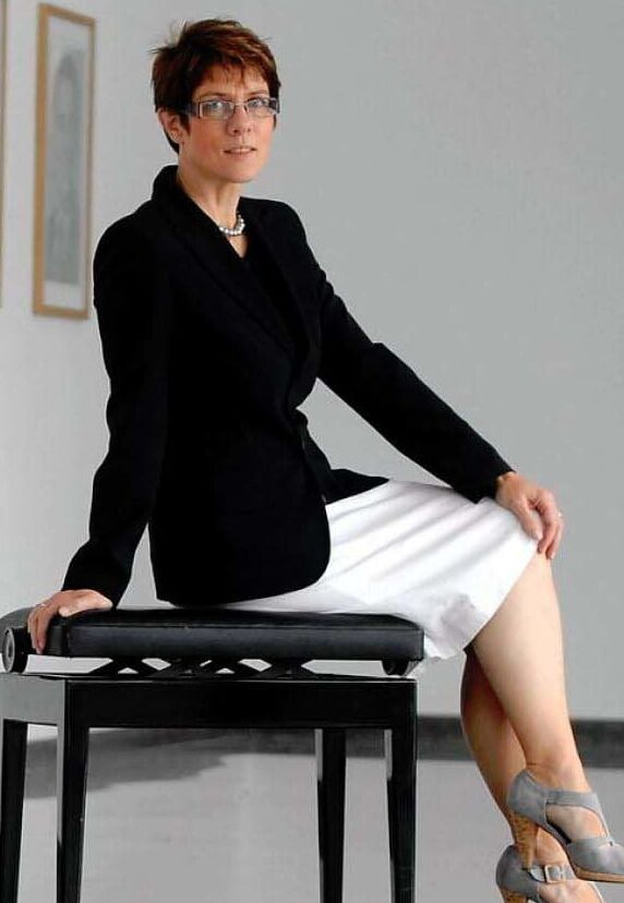 German Politician Annegret Kramp-Karrenbauer