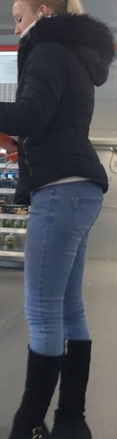 Blue jeans and boots