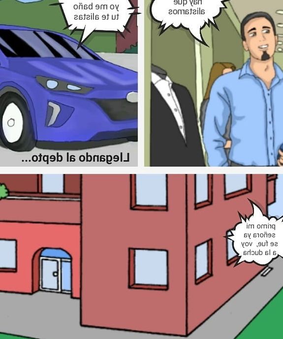 Comic : Una noche con mi primo casado