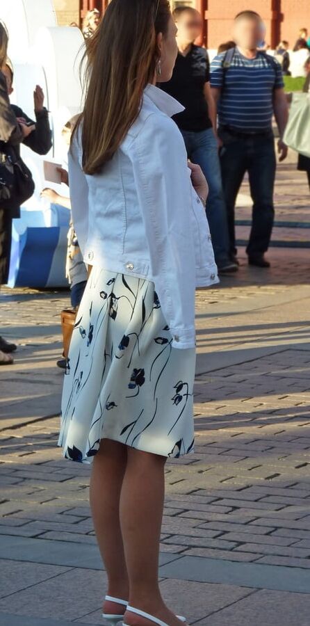 Street Pantyhose from Russia