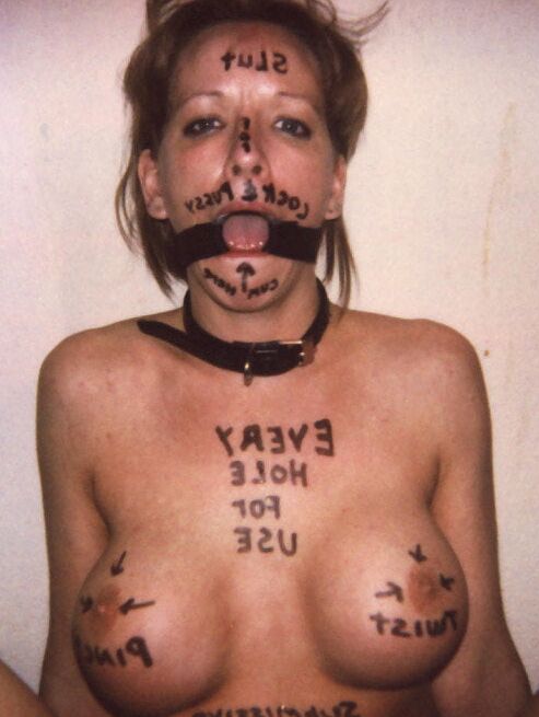 Fucktoy Body Writing